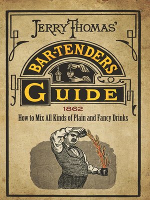 cover image of Jerry Thomas' Bartenders Guide